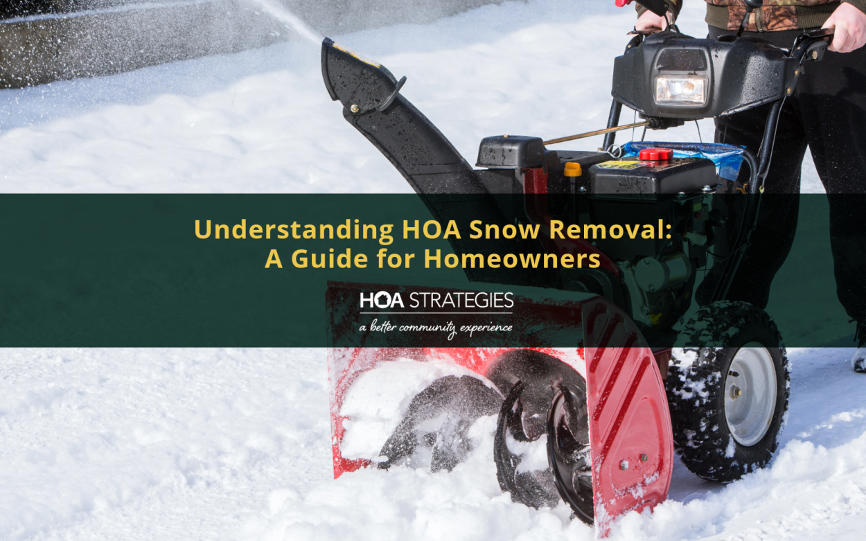 HOA Snow Removal